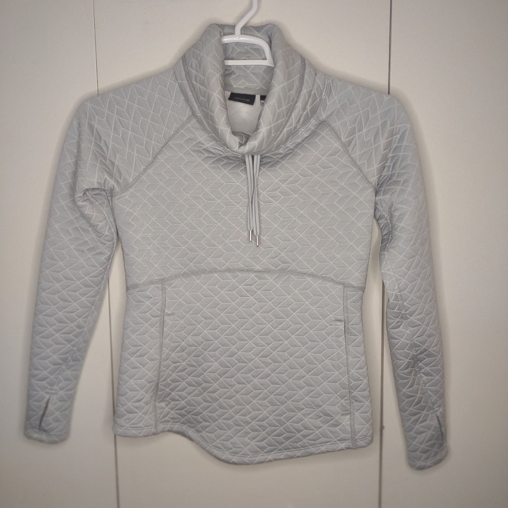 MARMOT women's top Annie long sleeve pullover size small grey